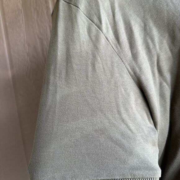 Polo Ralph Lauren Shirt Mens Size Large Short Sleeve Button Up Polo Olive Green - Picture 4 of 7